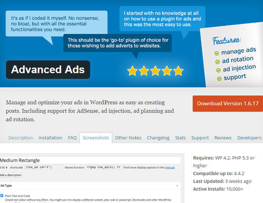 9 WordPress Advertising Plugins 8