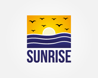 Sun Rising Logo Designs That Make You Say Wow 9