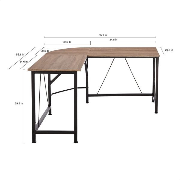 L-Shape Office Corner Desk for Workplace 2