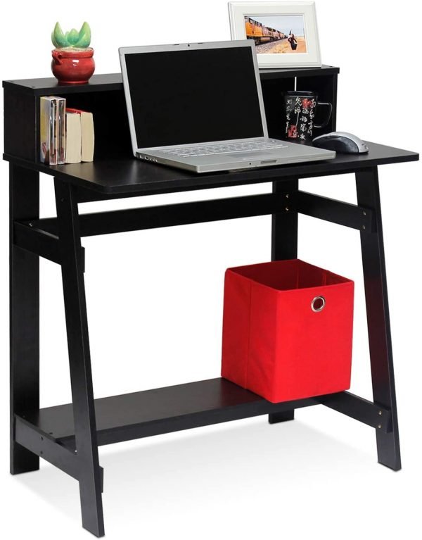 Furinno Simplistic A-Frame Computer Desk, Espresso 1