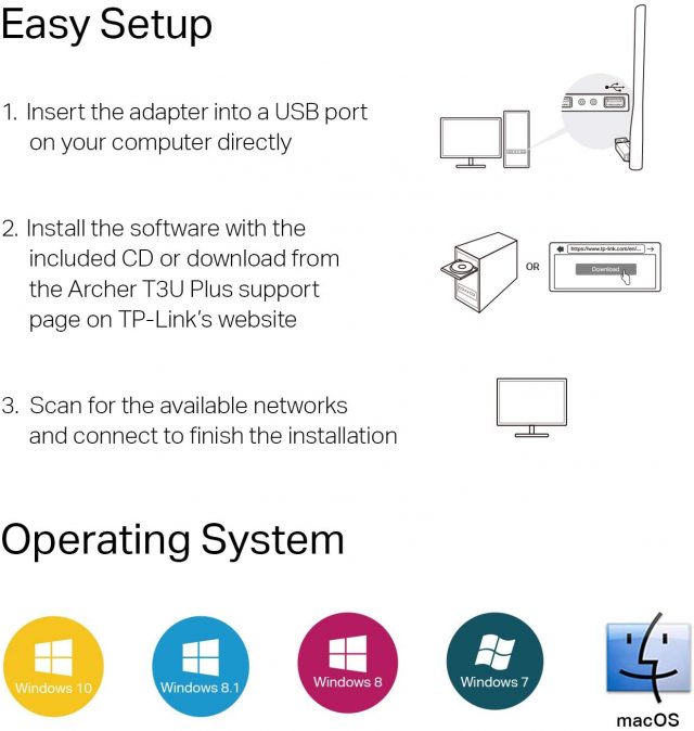 how to connect tp link wifi adapter to laptop