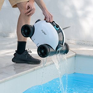 AIPER Seagull 1000 Cordless Robotic Pool Cleaner, Pool Vacuum with ...