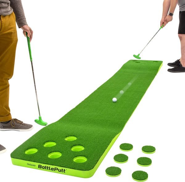 GoSports Battleputt Golf Putting Game, 2-on-2 Pong Style Play Perfect for 2-4 players 1