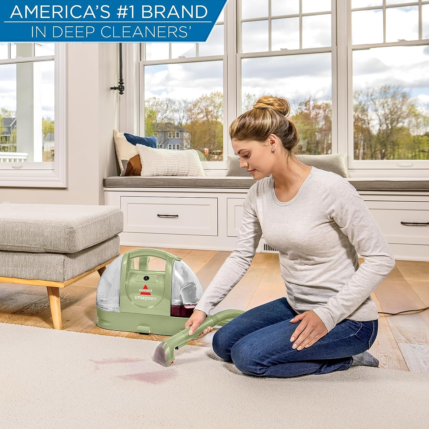 BISSELL Little Green Multi-Purpose Portable Carpet and Upholstery