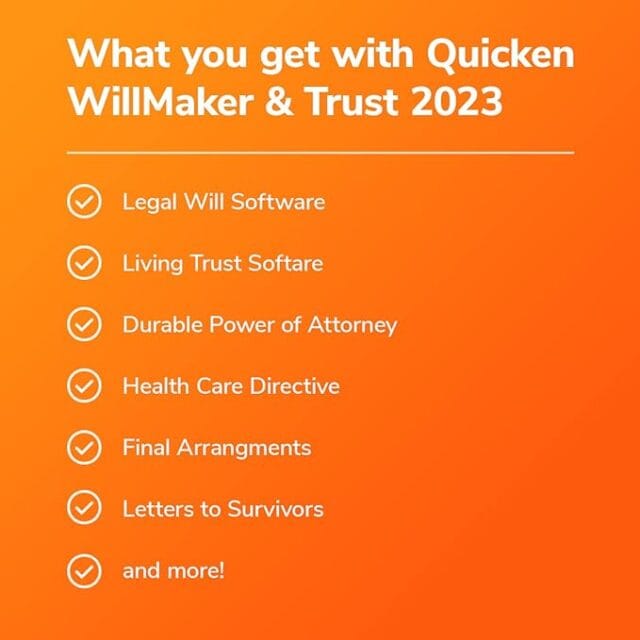 Quicken WillMaker and Trust Software