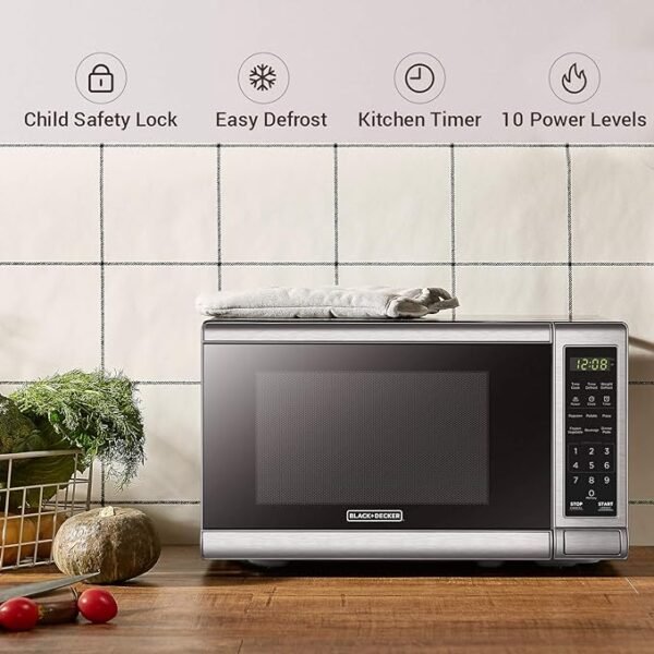 BLACK+DECKER Digital Microwave Oven 3