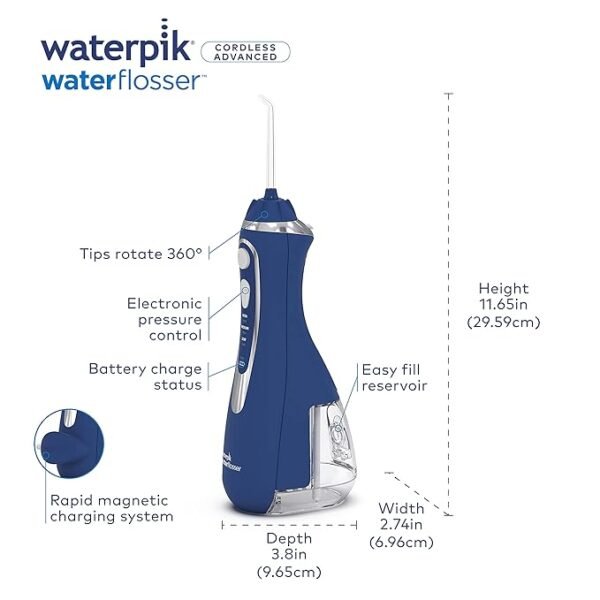 Waterpik Cordless Water Flosser for Teeth 3