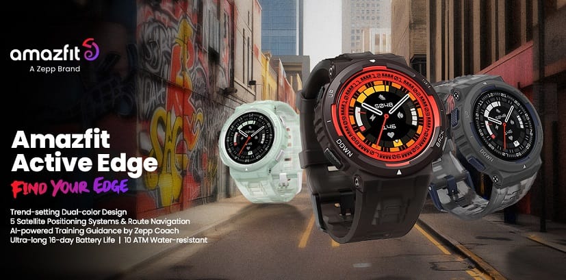 Amazfit Active Edge Smartwatch