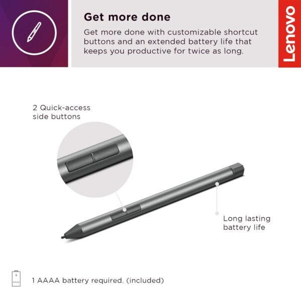 Lenovo Digital Pen 2 (Laptop) - Ultra-Tactile Response 4