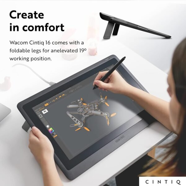 Wacom Cintiq 16 Drawing Tablet with Full HD 15.4-Inch Display Screen 4