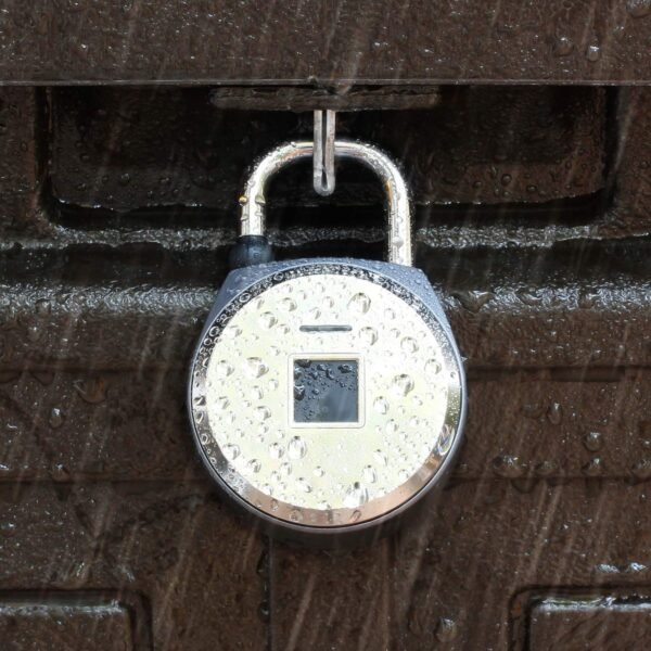 Aluratek Bio-Key TouchLoc, All-Weather Keyless BioLock with Fingerprint 5