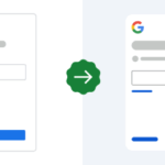 New Google sign-in page