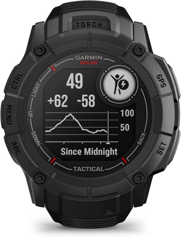 Garmin Instinct 2X Solar Smartwatch, Solar Charging Capability - Image 2