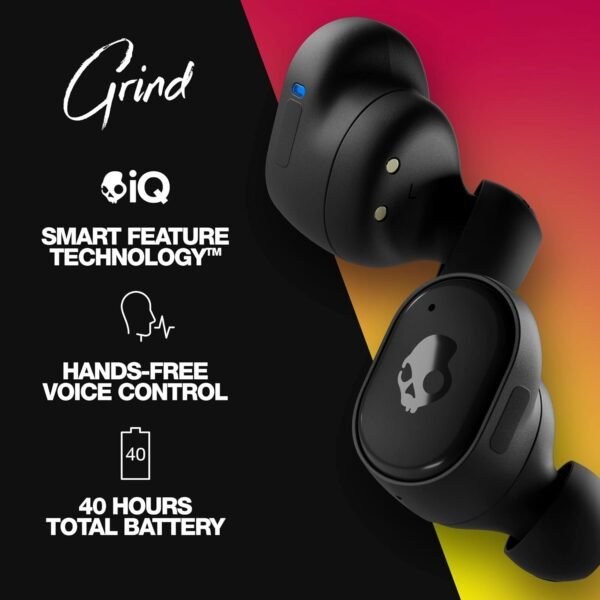 Skullcandy Grind Wireless Earbuds, 40Hr Battery 2