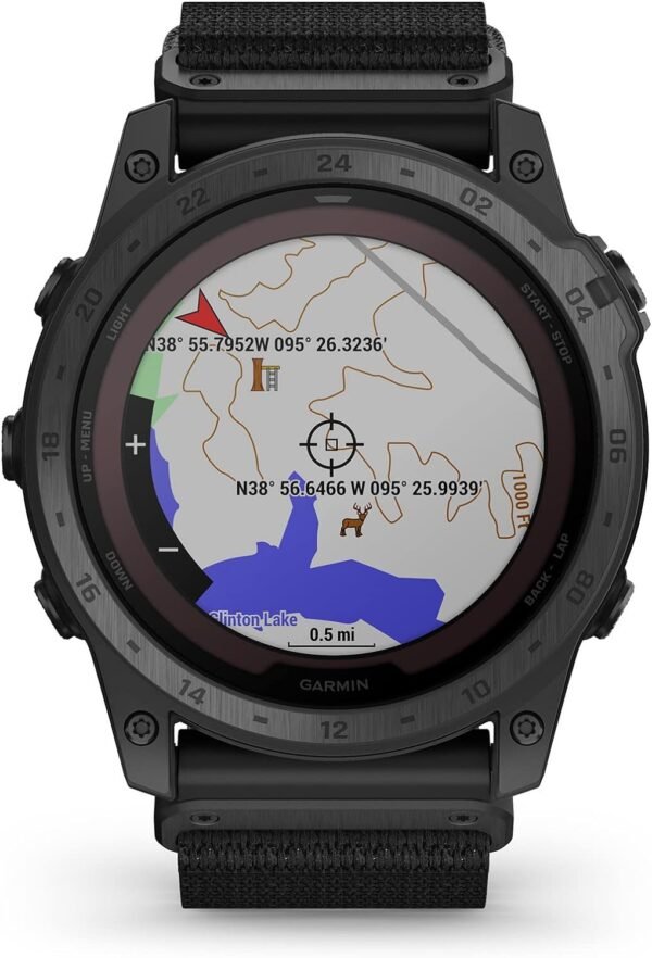 Garmin tactix 7 Watch, Pro Ballistics Edition, Ruggedly Built Tactical GPS Watch with Solar Charging Capabilities 4