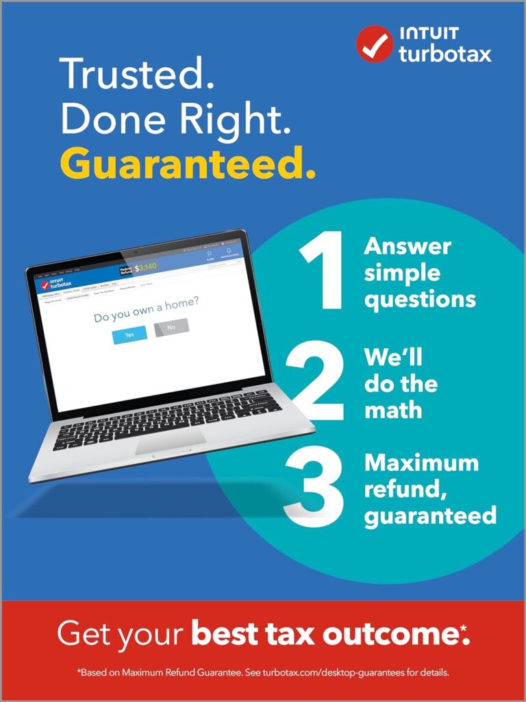 Choose TurboTax Deluxe 2023 to File Your Taxes with Confidence