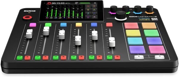 RODE RODECaster Pro II Production Solution for Podcasting, Streaming and Content Creation 2