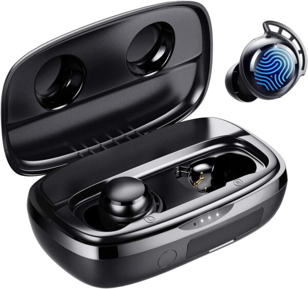 Tribit FlyBuds 3 Wireless Earbuds 110H Playtime Bluetooth 5.3 IPX8 Waterproof