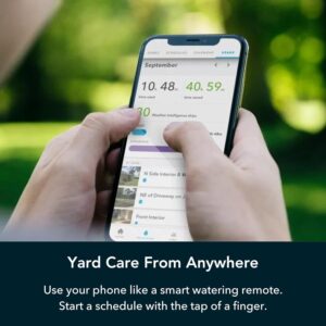  Rachio 3: 8 Zone Smart Sprinkler Controller (Simple Automated Scheduling + Local Weather Intelligence. Save Water w/ Rain, Freeze & Wind Skip), App Enabled, Works w/ Alexa, Fast & Easy Install 