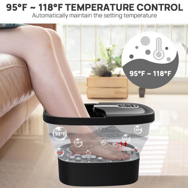 Collapsible Foot Spa Electric Rotary Massage - Image 3