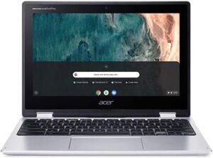  Acer Chromebook Spin 311 Convertible Laptop, Intel Celeron N4020, 11.6" HD Touch, 4GB LPDDR4, 32GB eMMC, Gigabit Wi-Fi 5, Bluetooth 5.0, Google Chrome, CP311-2H-C679 