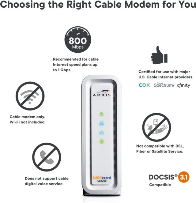 How to Set Up the Arris SB8200 Cable Modem: A Step-by-Step Guide