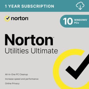 Norton Utilities Ultimate – cleans and speeds up your PC, Windows PCs only