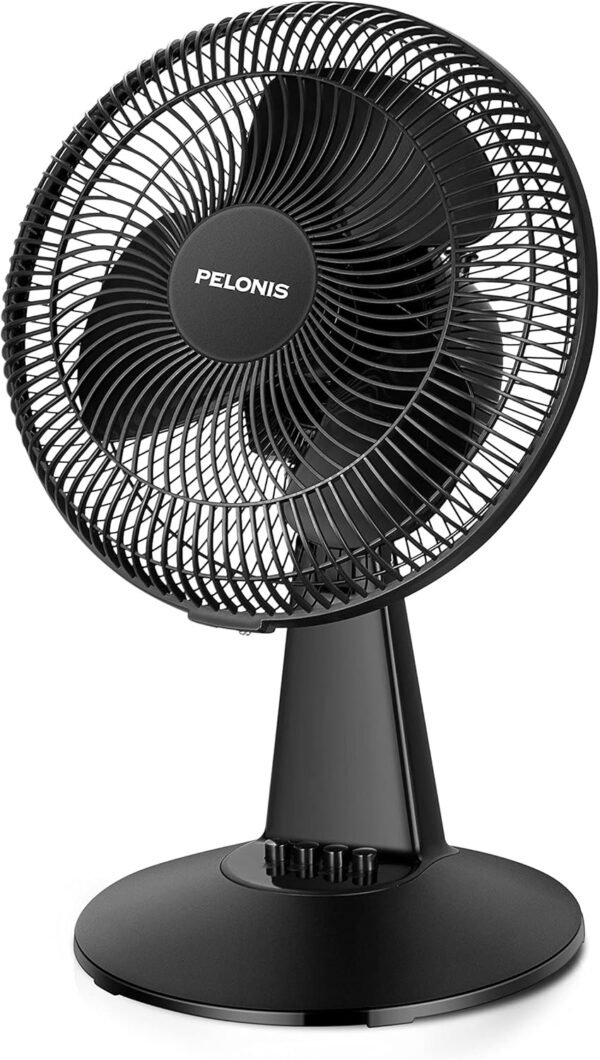 PELONIS Table Fan 12-Inch, 120° Oscillating 1