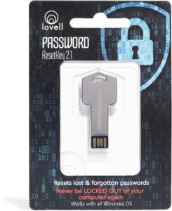 Password Reset Key II Next Generation - USB 3.0 Key Works w/Windows 98, 2000, XP, Vista, 7, & 10 - Fast Access No Internet Connection Needed - Reset Lost Passwords on Windows Based PC & Laptop 