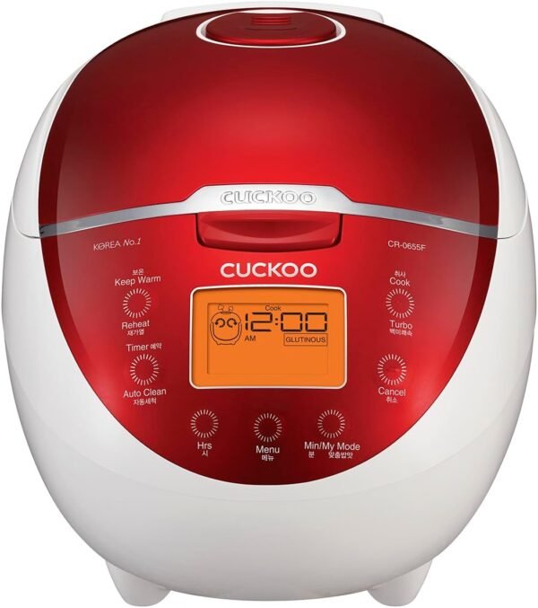 Cuckoo Micom Rice Cooker and Warmer, 6 cups, LCD-Display 1