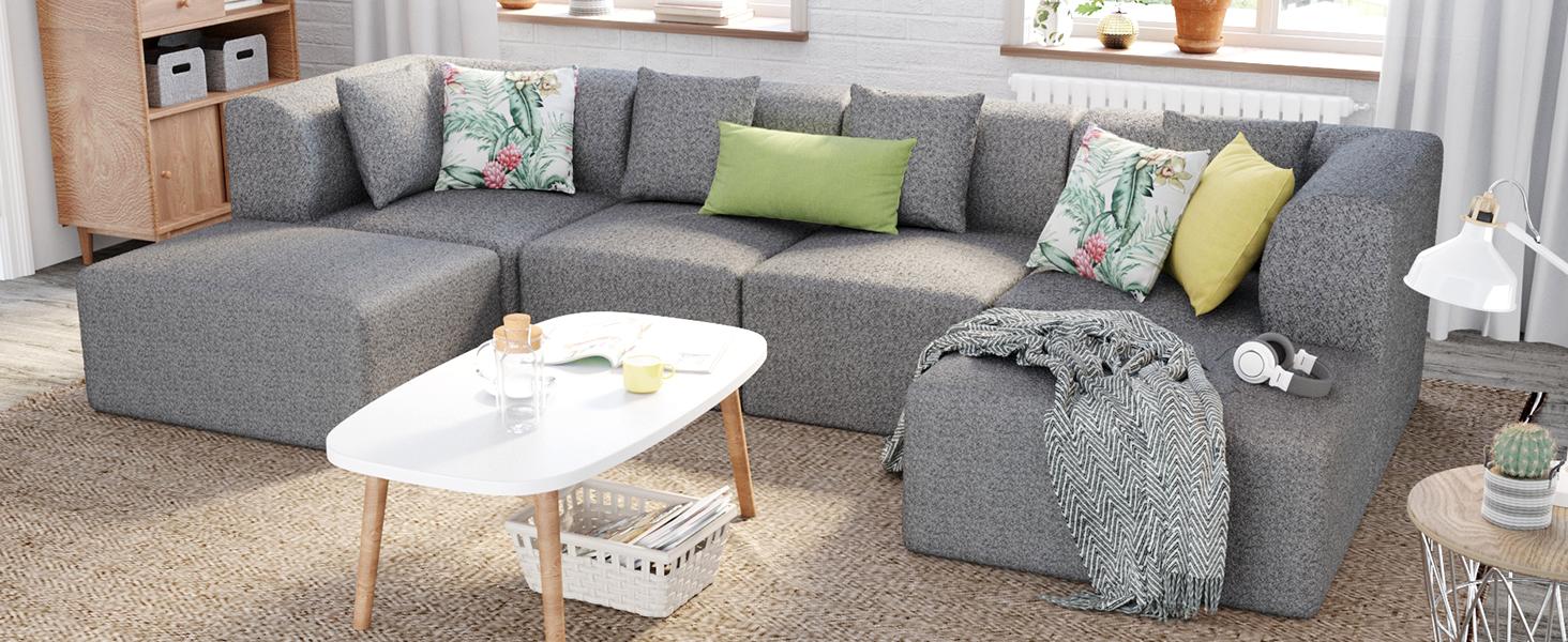 Soft and Comfy Sectional Couches for Living Room and Bedrooms"