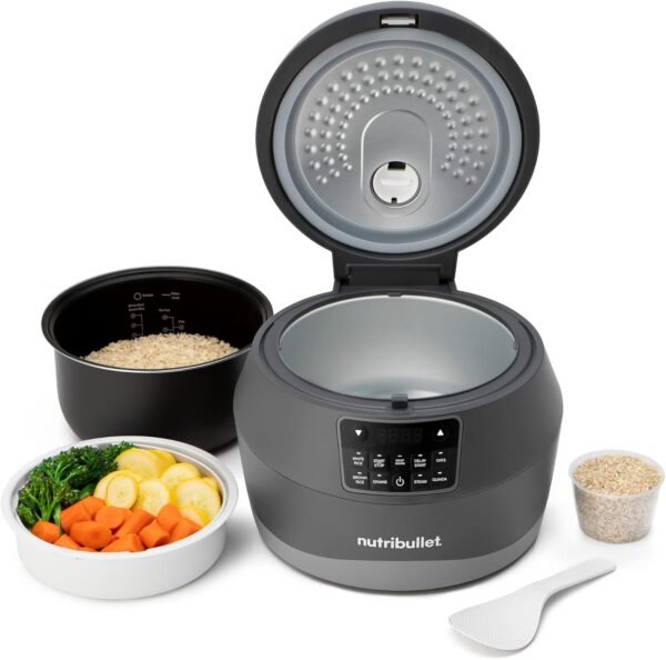 nutribullet EveryGrain Cooker, 11"D x 11"W x 9"H