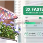 LETPOT LPH-SE Hydroponics Growing System, 12 Pods Smart Herb Garden Kit Indoor, Indoor Garden, APP & WiFi Controlled, with 24W Growing LED, 5.5L Water Tank, Pump System, Automatic Timer