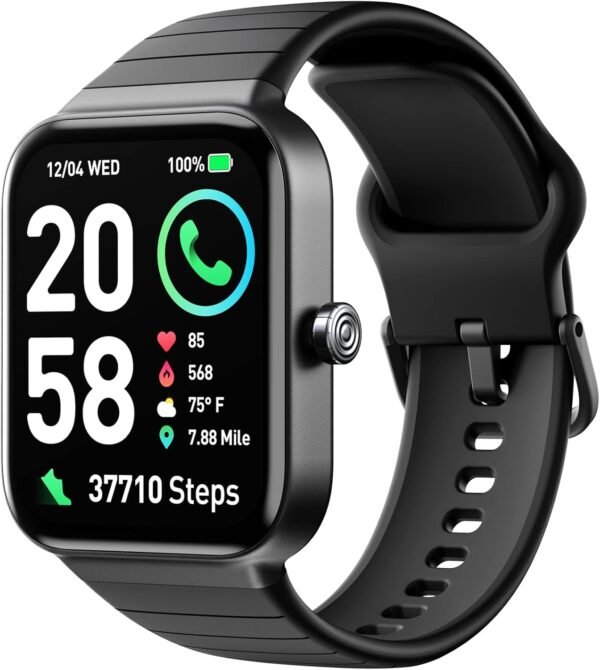 Fitpolo Smartwatch,1.8” Touchscreen, Bluetooth Call, Alexa Built-in