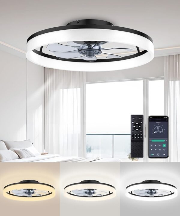 Ceiling Fans with Lights and Remote