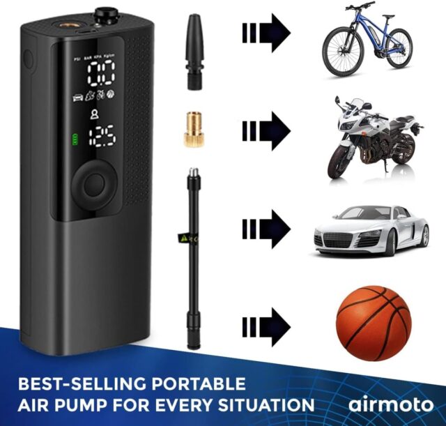 Airmoto Tire Inflator Portable Air Compressor