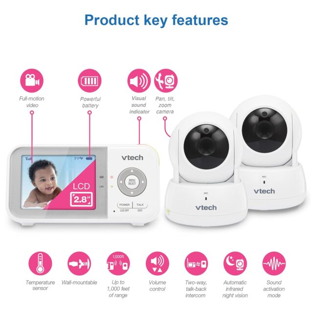 VTech VM923-2 Baby Monitor