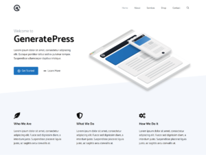 GeneratePress Best Free eCommerce WordPress Themes