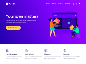 Astra Best Free eCommerce WordPress Themes