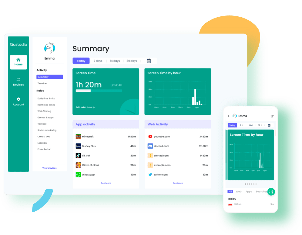 Qustodio Best Parental Control App