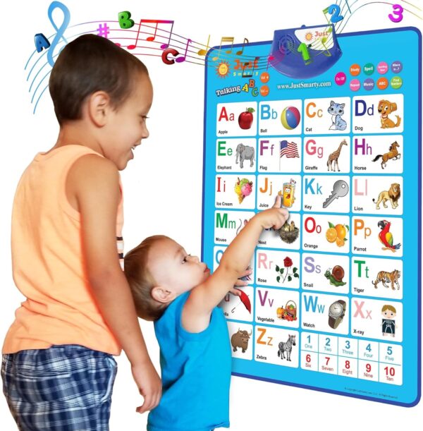 Just Smarty ABC Wall Chart for Toddlers 2-5