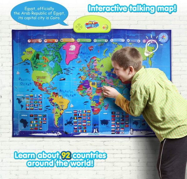 BEST LEARNING Interactive Talking World Map