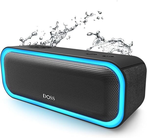 DOSS SoundBox Pro Bluetooth Speaker with 20W Stereo Sound