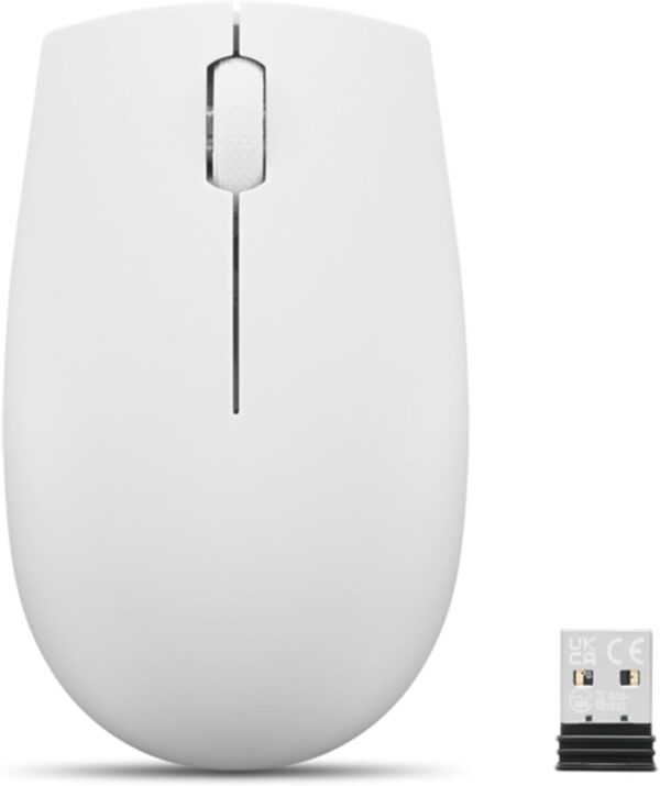 Lenovo 300 Wireless Mouse – Computer Mouse for PC