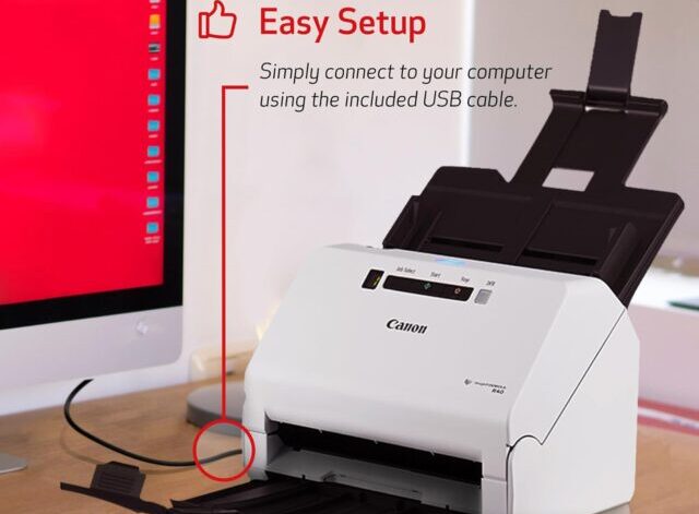 How to Install Canon imageFORMULA R40 Office Document Scanner for PC and Mac