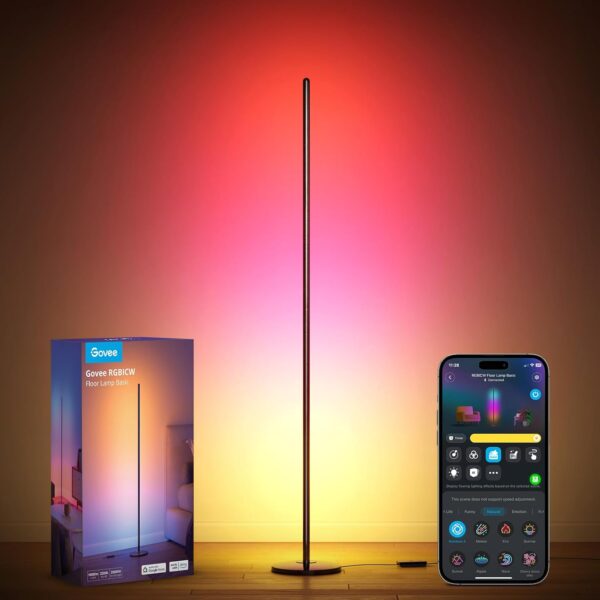 Govee RGBIC Floor Lamp Works with Alexa