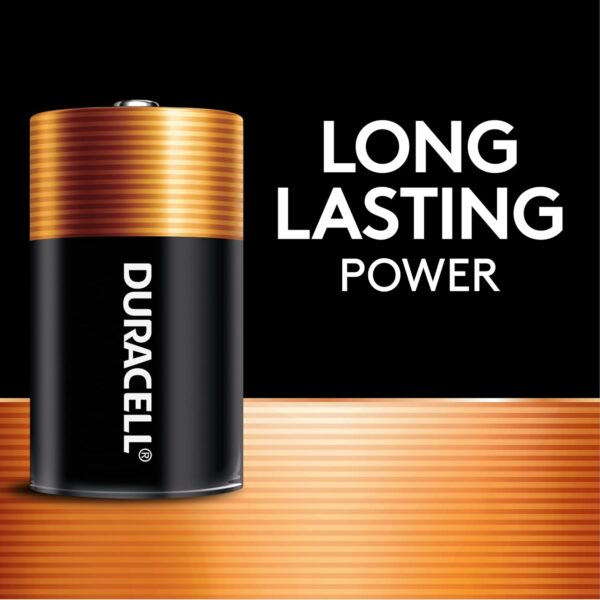 Duracell Coppertop D Alkaline Batteries, 10 Count