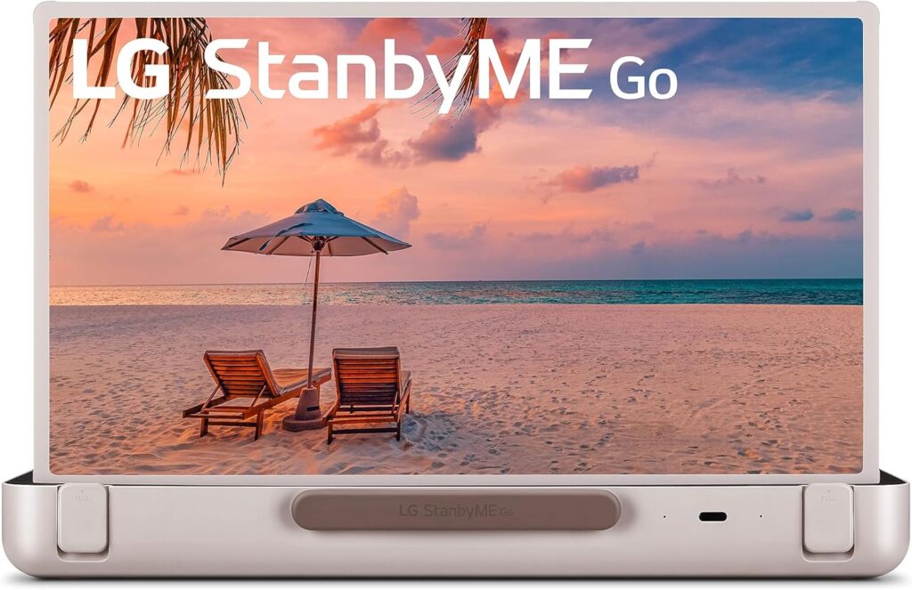 LG StanbyME Go Portable Smart Touch Screen