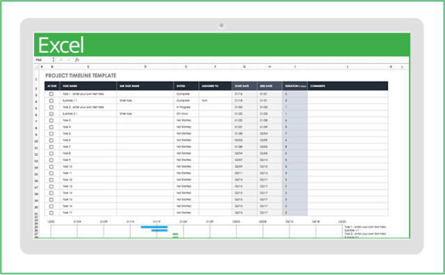 Professional Free Excel Templates Spreadsheets