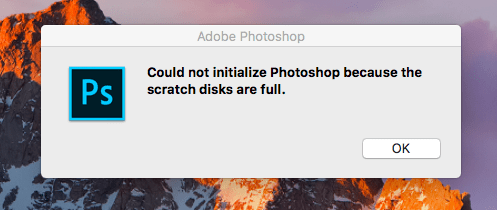 How to Fix Photoshop Scratch Disk Full Errors